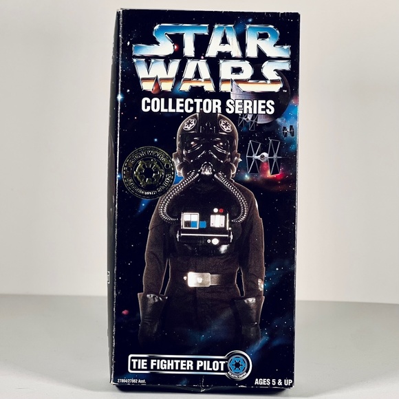 Star Wars 1997 TIE Fighter Pilot Collector Series 12" Figure Vintage NEW Empire - Picture 2 of 7